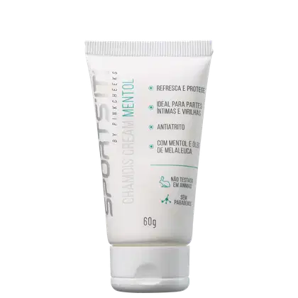 Imagem do produto Pink Cheeks Sports'It Chamois Cream Mentol - Creme Antiassaduras 60g