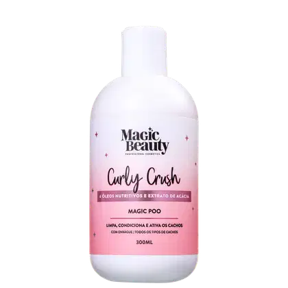 Imagem do produto Magic Beauty Curly Crush Magic Poo - Shampoo Low Poo 300ml