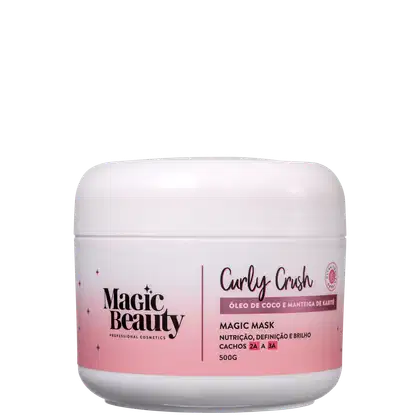 Imagem do produto Magic Beauty Curly Crush 2A a 3A - Máscara de Nutrição 500g