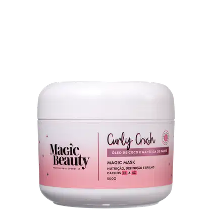 Imagem do produto Magic Beauty Curly Crush 3B a 4C - Máscara de Nutrição 500g