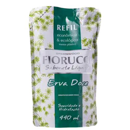 Imagem do produto Fiorucci Erva Doce Refil - Sabonete Líquido 440ml