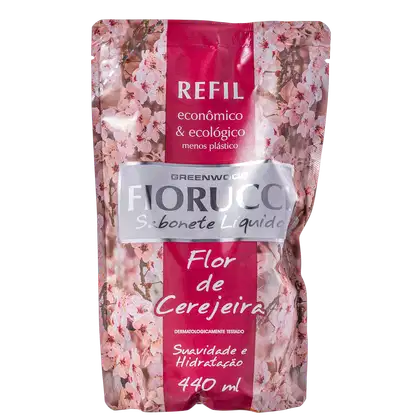 Imagem do produto Fiorucci Flor de Cerejeira Refil - Sabonete Líquido 440ml