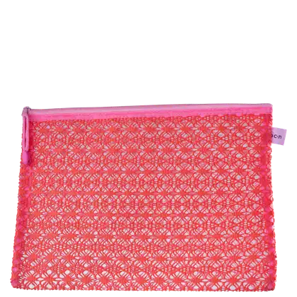 Imagem do produto Océane Lace Bag Pink Grande - Nécessaire 