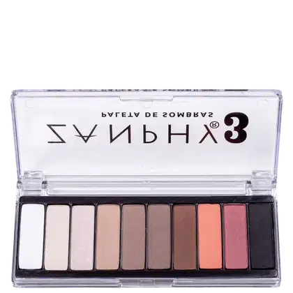 Imagem do produto Zanphy 10 Cores 3 - Paleta de Sombras 20g