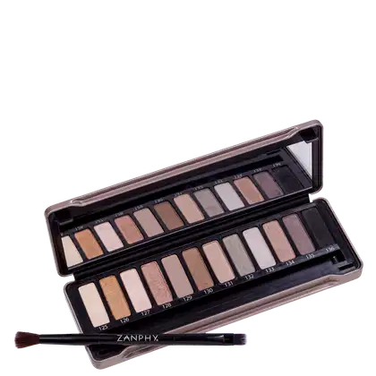 Imagem do produto Zanphy Metallic Pack Nude - Paleta de Sombras 24g
