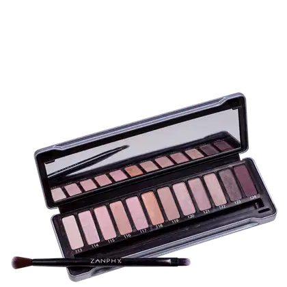 Imagem do produto Zanphy Metallic Pack Prata - Paleta de Sombras 24g