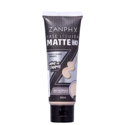 Imagem do produto Zanphy Matte HD 00 Claríssima - Base Líquida 30ml