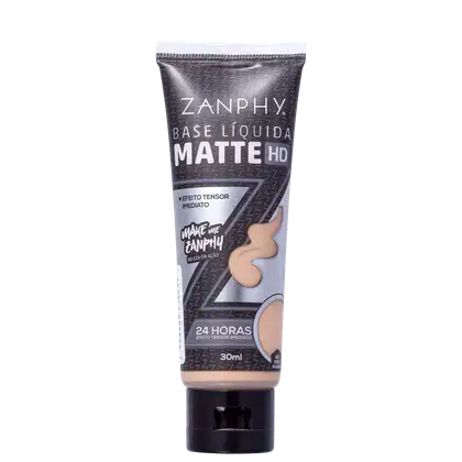 Imagem do produto Zanphy Matte HD 0.1 Translúcida - Base Líquida 30ml