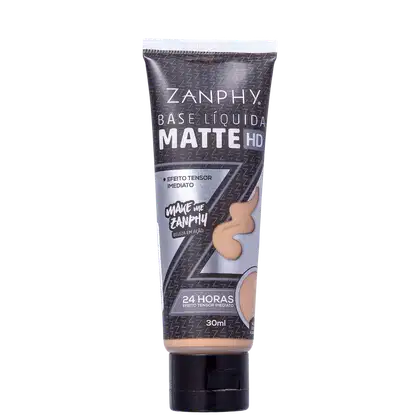 Imagem do produto Zanphy Matte HD 01 Porcelana - Base Líquida 30ml 