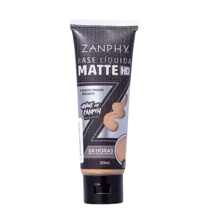 Imagem do produto Zanphy Matte HD 04 Bege Claro - Base Líquida 30ml