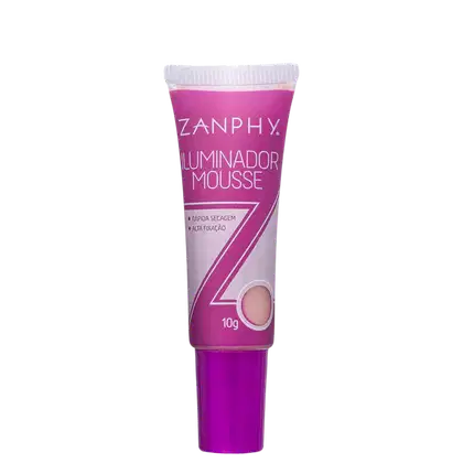Imagem do produto Zanphy Mousse 03 Rose - Iluminador Cintilante 10g