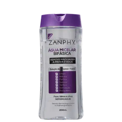 Imagem do produto Zanphy Micelar - Água Demaquilante Bifásica 200ml