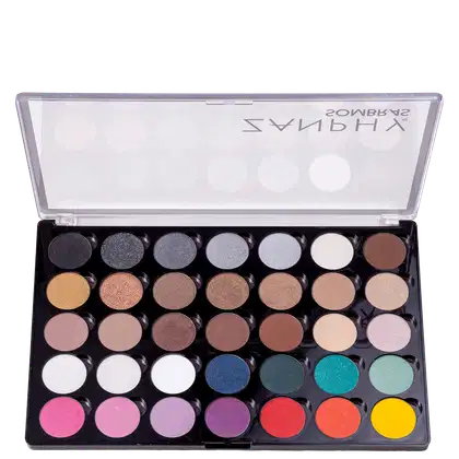 Imagem do produto Zanphy 35 Cores - Paleta de Sombras 30g