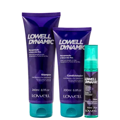 Imagem do produto Kit Lowell Dynamic Trio (3 Produtos)