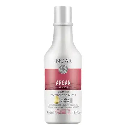 Imagem do produto Inoar Argan Infusion Controle de Queda - Shampoo 500ml