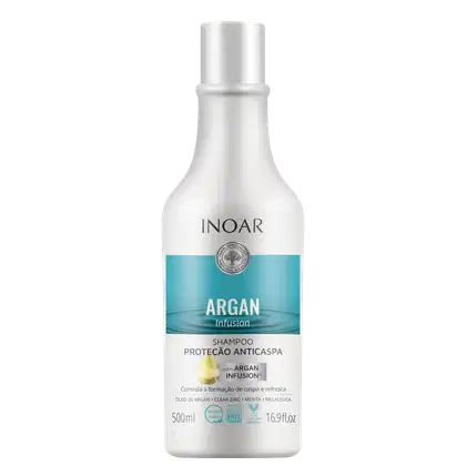 Imagem do produto Inoar Argan Infusion Proteção Anticaspa - Shampoo 500ml