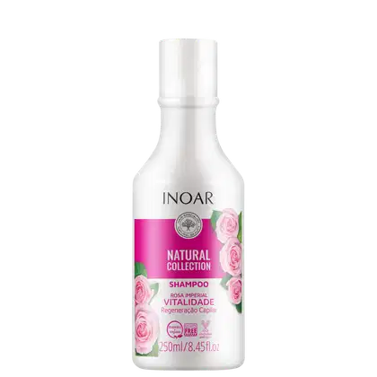 Imagem do produto Inoar Natural Collection Rosa Imperial - Shampoo 250ml