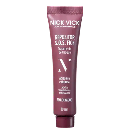 Imagem do produto Nick & Vick Alta Performance Repositor S.O.S. Fios - Tratamento Capilar 20ml