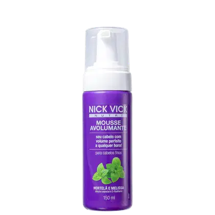 Imagem do produto Nick & Vick Nutri - Mousse Avolumante 150ml