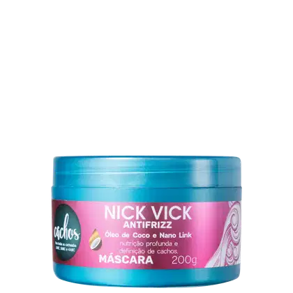 Imagem do produto Nick & Vick Antifrizz Cachos - Máscara Capilar 200g