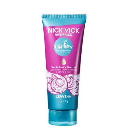 Imagem do produto Nick & Vick Antifrizz Cachos - Leave-in 200g