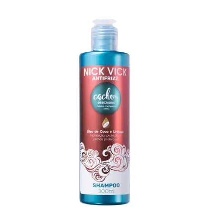 Imagem do produto Nick & Vick Antifrizz Cachos Desejados - Shampoo 300ml