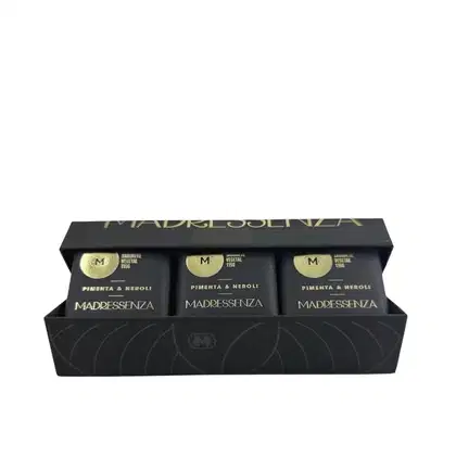 Imagem do produto Madressenza Pimenta e Neroli Estojo de Sabonetes 3un