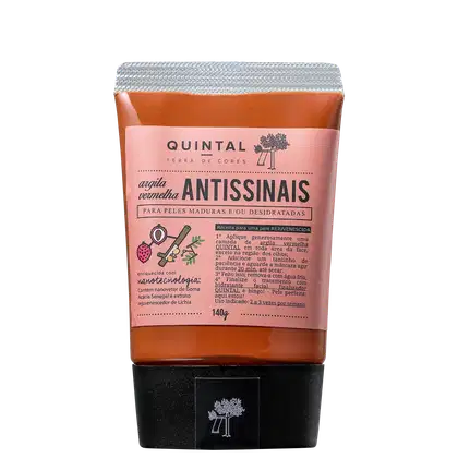 Imagem do produto Quintal Argila Vermelha Antissinais - Máscara Redutor de Linhas 140g