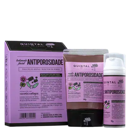 Imagem do produto Kit Quintal Tratamento Facial Antiporosidade (2 Produtos)