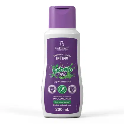 Imagem do produto SABONETE LIQUIDO INTIMO FEMININO BEBELO UVA 200ML BIO INSTINTO
