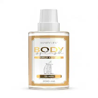 Imagem do produto BODY SPLASH CABELO E CORPO  DUBAI  FEMININO 200ML MARY LIFE