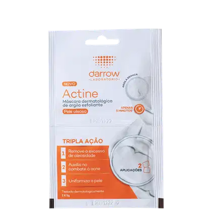 Imagem do produto Darrow Actine De Argila - Máscara Esfoliante 2x5g