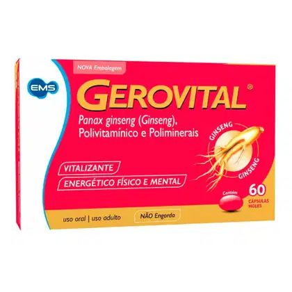 Imagem do produto Kit C2 Gerovital Suplemento Alimentar  P Fadiga Mental – EMS
