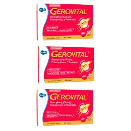 Imagem do produto Kit C3 Gerovital P/ Aumentando de Resistência – EMS