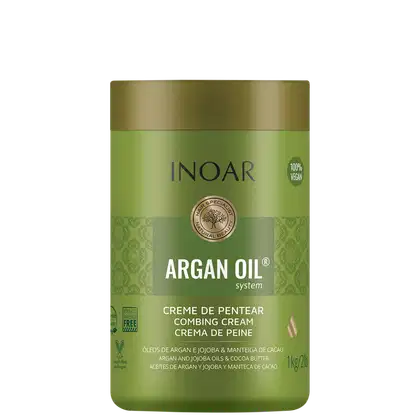 Imagem do produto Inoar Argan Oil System - Creme para Pentear 1000g