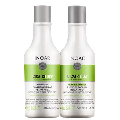 Imagem do produto Kit Inoar Cicatrifios Plástica Capilar (2 Produtos)