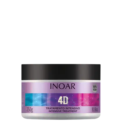 Imagem do produto Inoar 4D - Máscara Capilar 250g