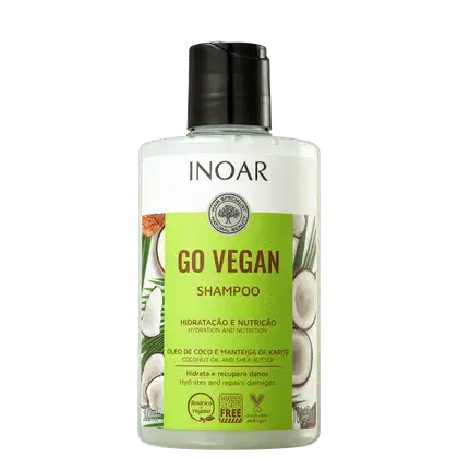 Imagem do produto Inoar Go Vegan Hidratação e Nutrição - Shampoo 300ml 