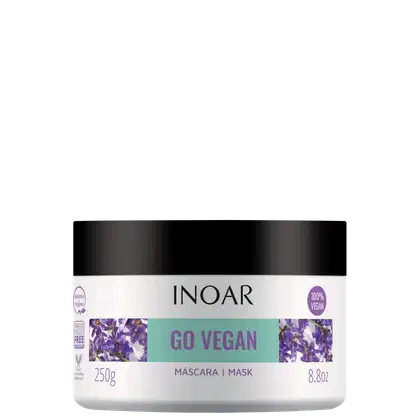 Imagem do produto Inoar Go Vegan Antifrizz - Máscara Capilar 250g