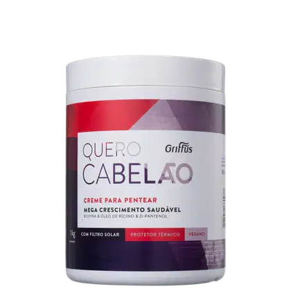 Imagem do produto Griffus Quero Cabelão - Creme de Pentear 1kg