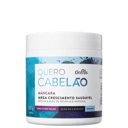 Imagem do produto Griffus Quero Cabelão - Máscara Capilar 500ml