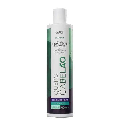 Imagem do produto Griffus Quero Cabelão - Shampoo 400ml