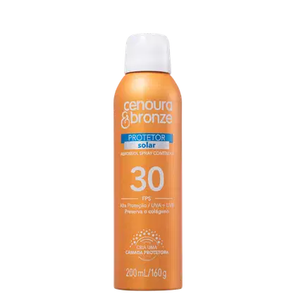 Imagem do produto Cenoura & Bronze Aerossol FPS 30 - Protetor Solar em Spray 200ml