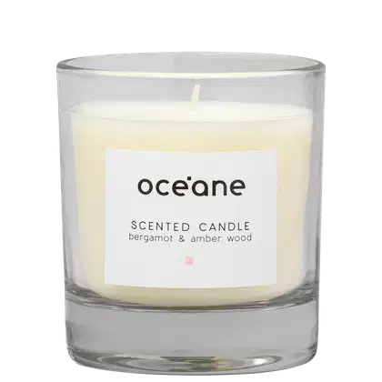 Imagem do produto Océane Scented Candle Bergamot & Amber Wood - Vela Perfumada 180g