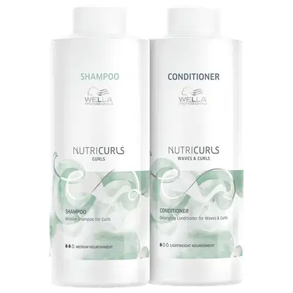 Imagem do produto Kit Wella Professionals Nutricurls Salon Duo (2 Produtos)