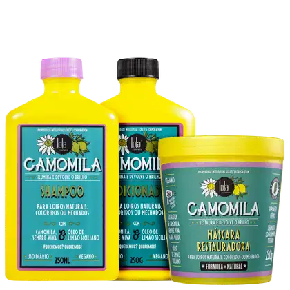 Imagem do produto Kit Lola Cosmetics Camomila Trio (3 Produtos)