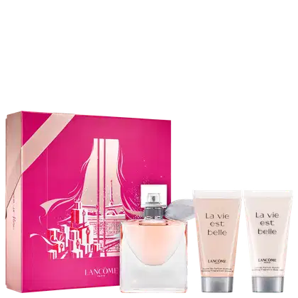 Imagem do produto Conjunto La Vie Est Belle Lancôme Feminino - Eau de Parfum 50ml + Gels de Banho 50ml + Loção Hidratante 50ml