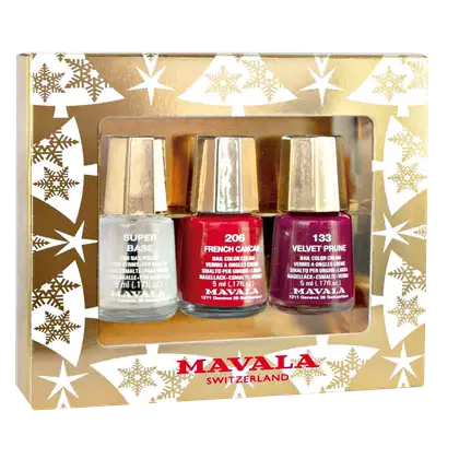 Imagem do produto Kit Mavala Festive Tree Gold (3 Unidades)