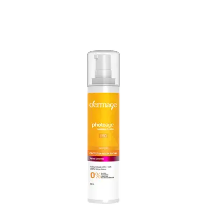 Imagem do produto Dermage Photoage Mineral Fluid Sem Cor FPS 50 - Protetor Solar Facial 50ml