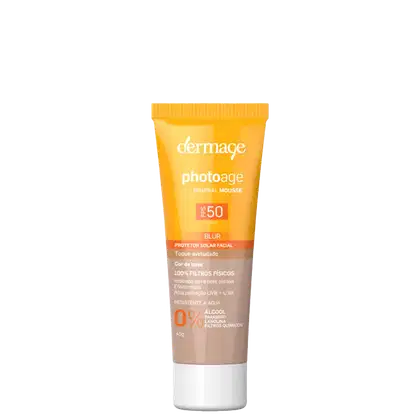 Imagem do produto Dermage Photoage Mousse Claro FPS 50 - Protetor Solar Facial 45g